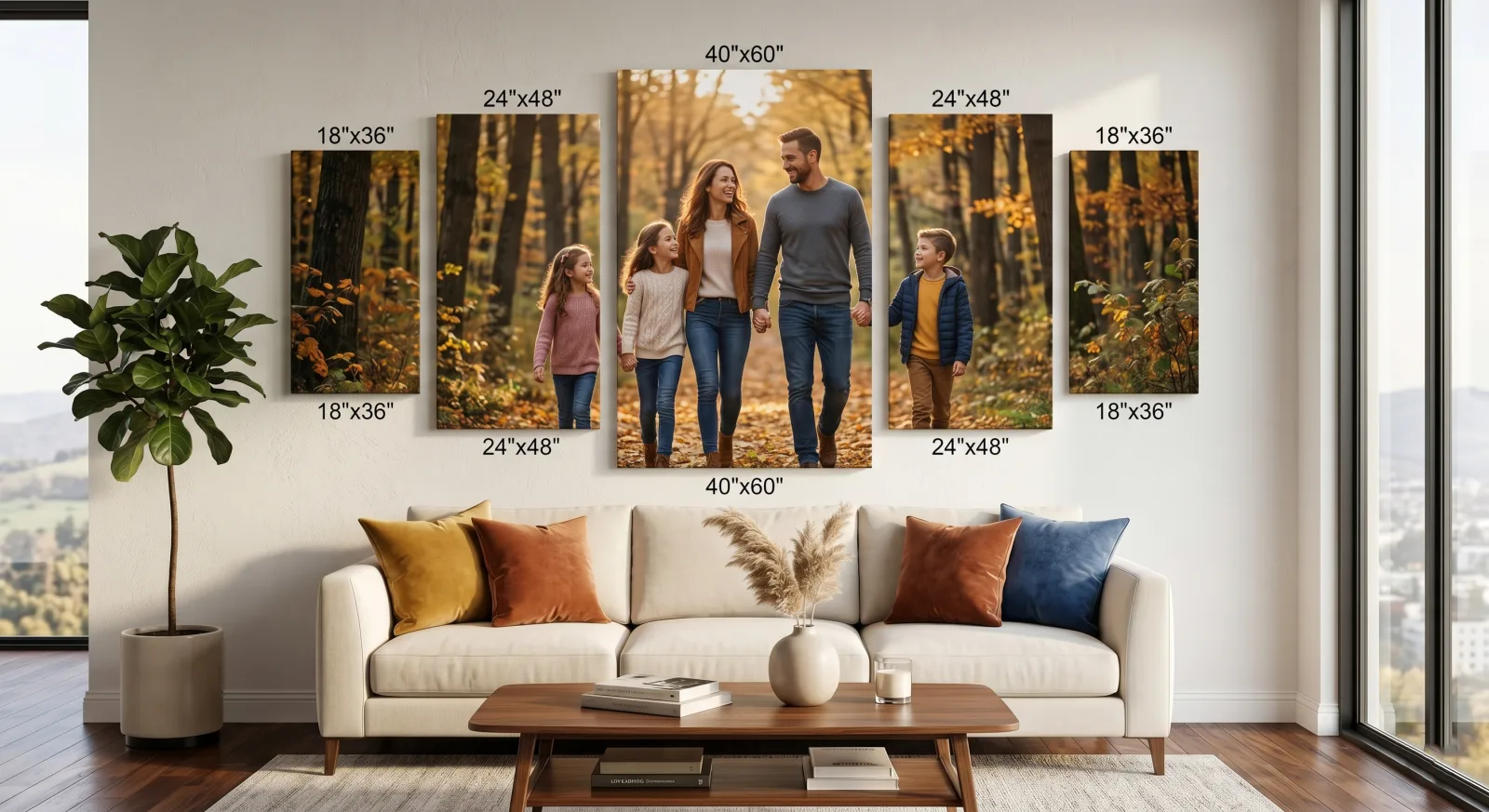 5 piece canvas wall art dining room | PrintPosters.in