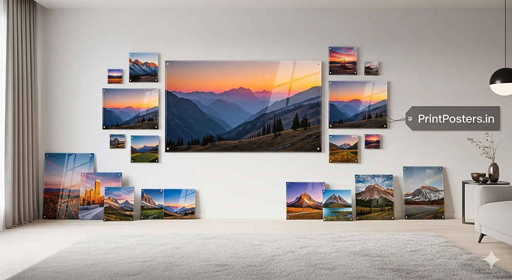 Best Acrylic Photo Frame Sizes — PrintPosters.in