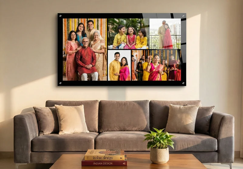 Wedding Acrylic Photo Frame example — PrintPosters.in