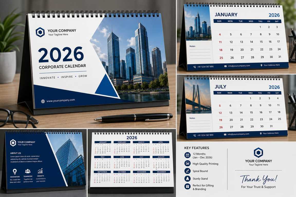Corporate Photo Calendar Gifts preview
