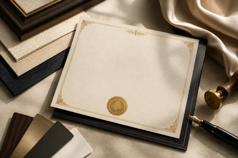 Textured cotton certificate paper | PrintPosters.in