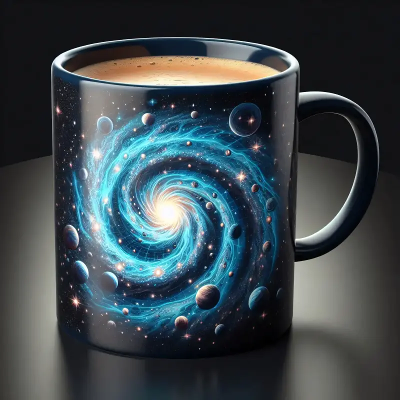 Cosmic swirl custom photo mug | PrintPosters.in