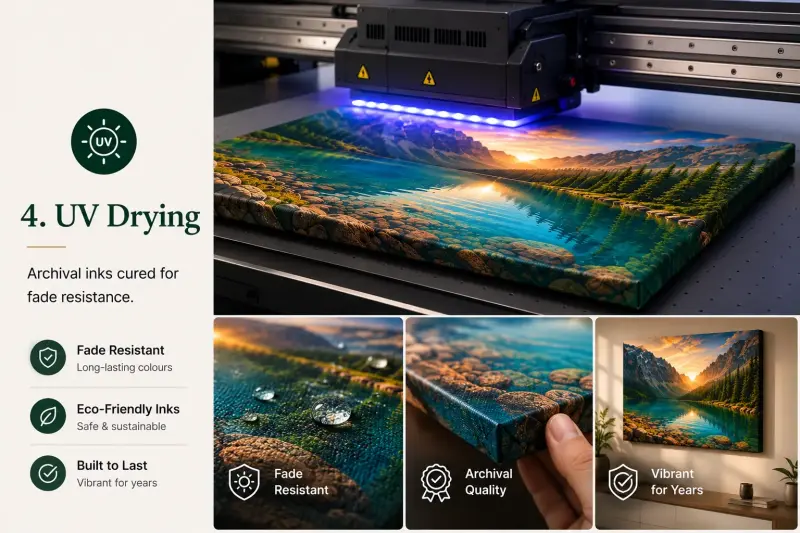 UV drying archival canvas print | PrintPosters.in