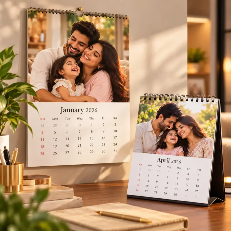 Photo Calendars — personalised photo gift