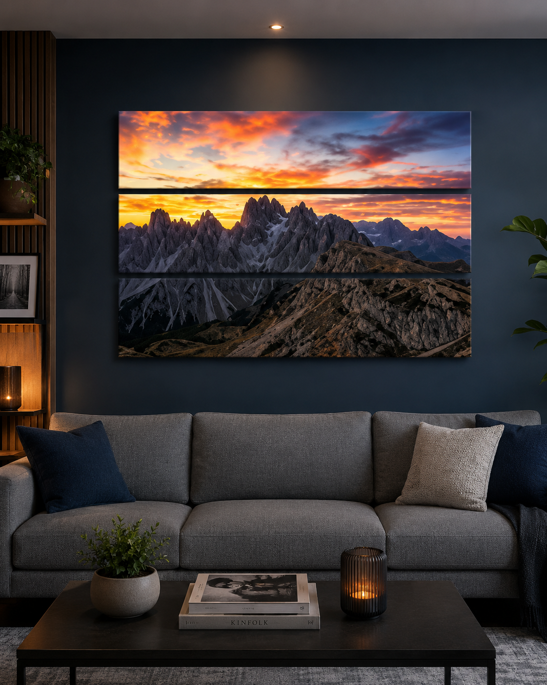 Statement Walls — Living Room