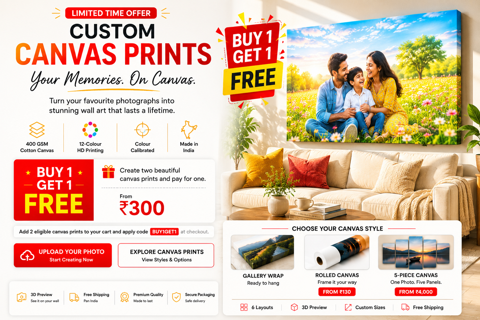 Canvas — PrintPosters.in