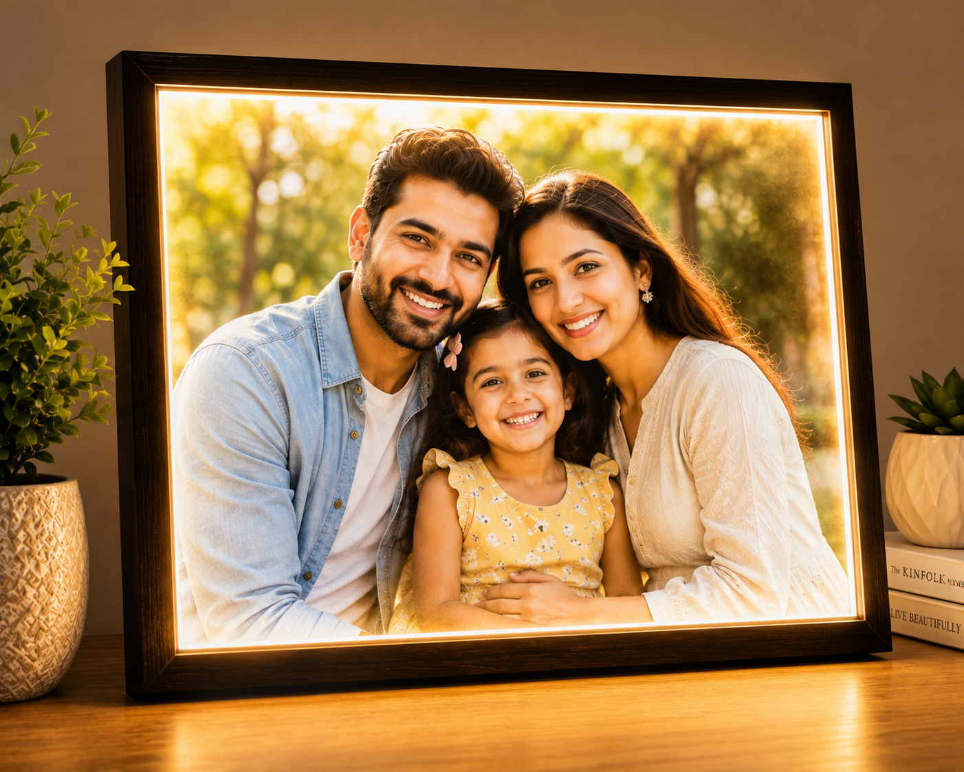 LED Frame — same photo as led frame wall art