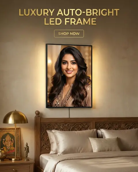 Experience the warm ambient glow.