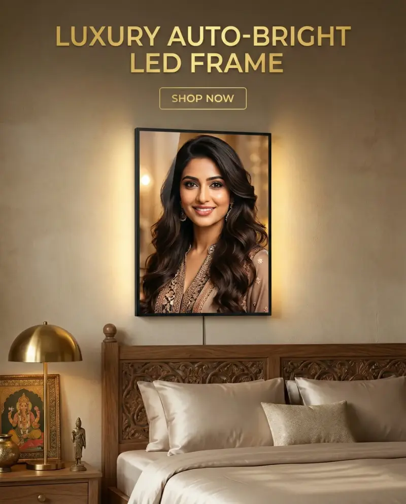 Experience the warm ambient glow.