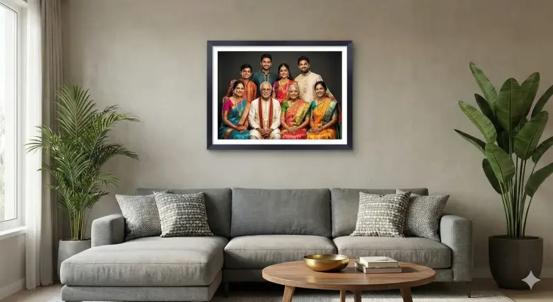 Festival RGB LED photo frame | PrintPosters.in