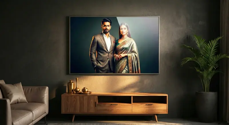 Housewarming LED photo frame gift | PrintPosters.in