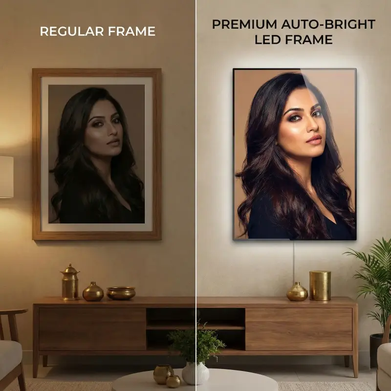 Luxury Couple LED Frame