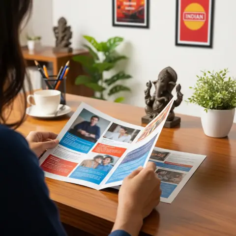 Retail promotion pamphlet printing | PrintPosters.in
