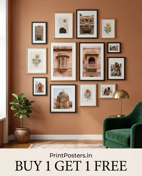 Custom photo print on premium satin paper | PrintPosters.in