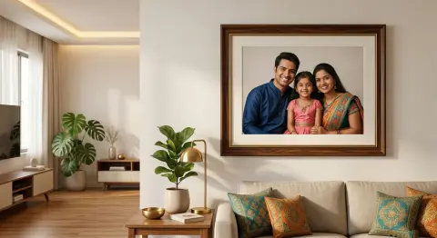 Custom photo print on premium satin paper | PrintPosters.in
