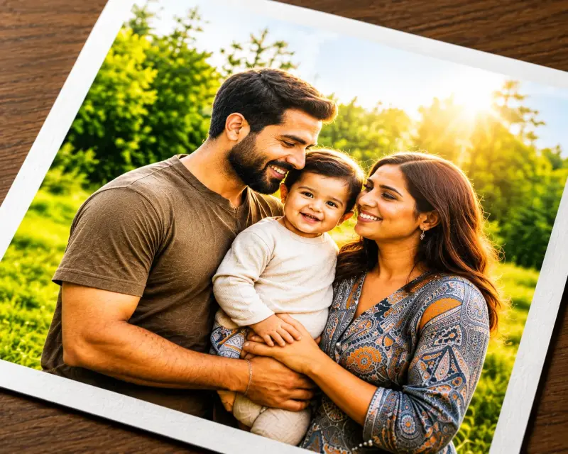 Professional photo print on premium paper