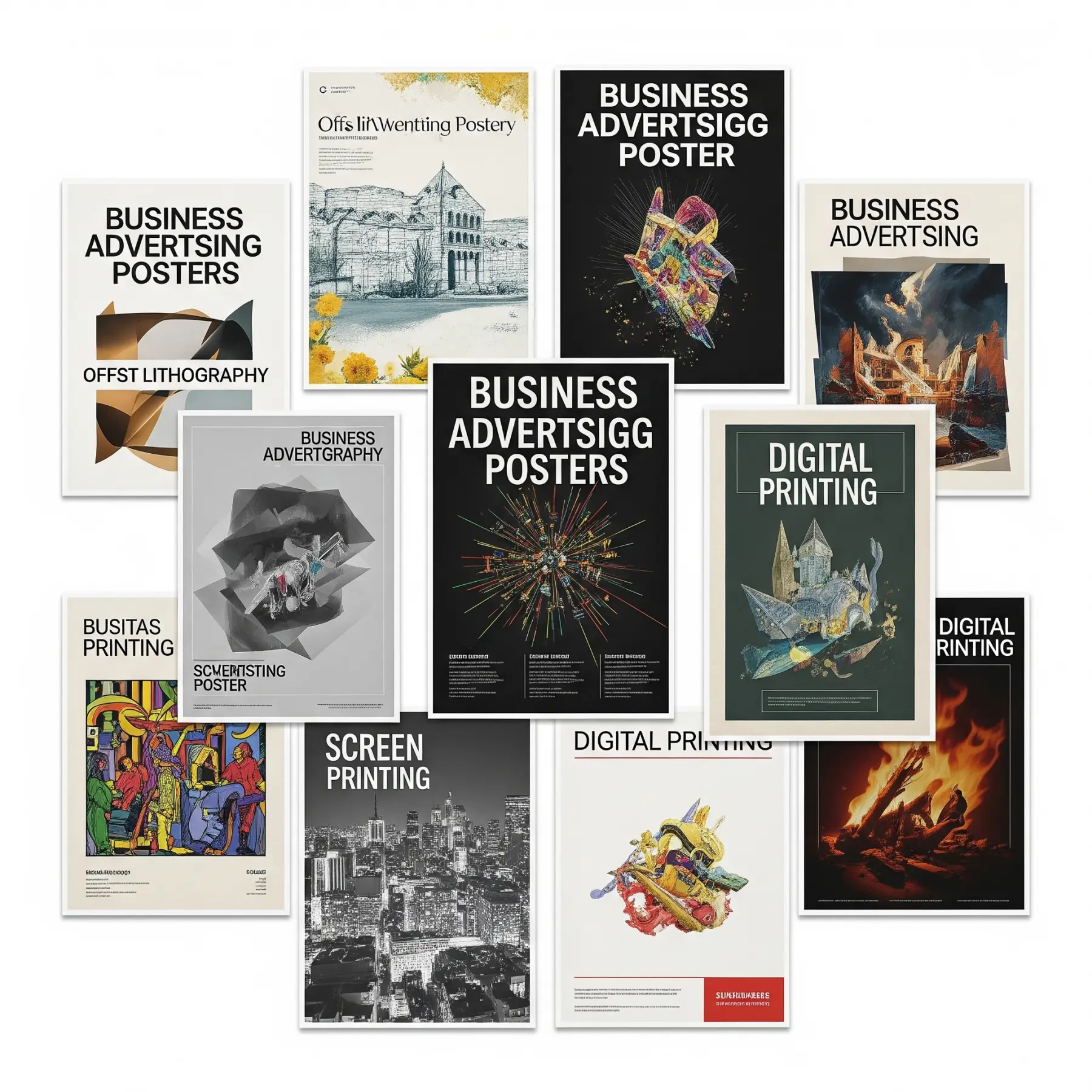 A3 business & ad posters — premium poster print sample | PrintPosters.in