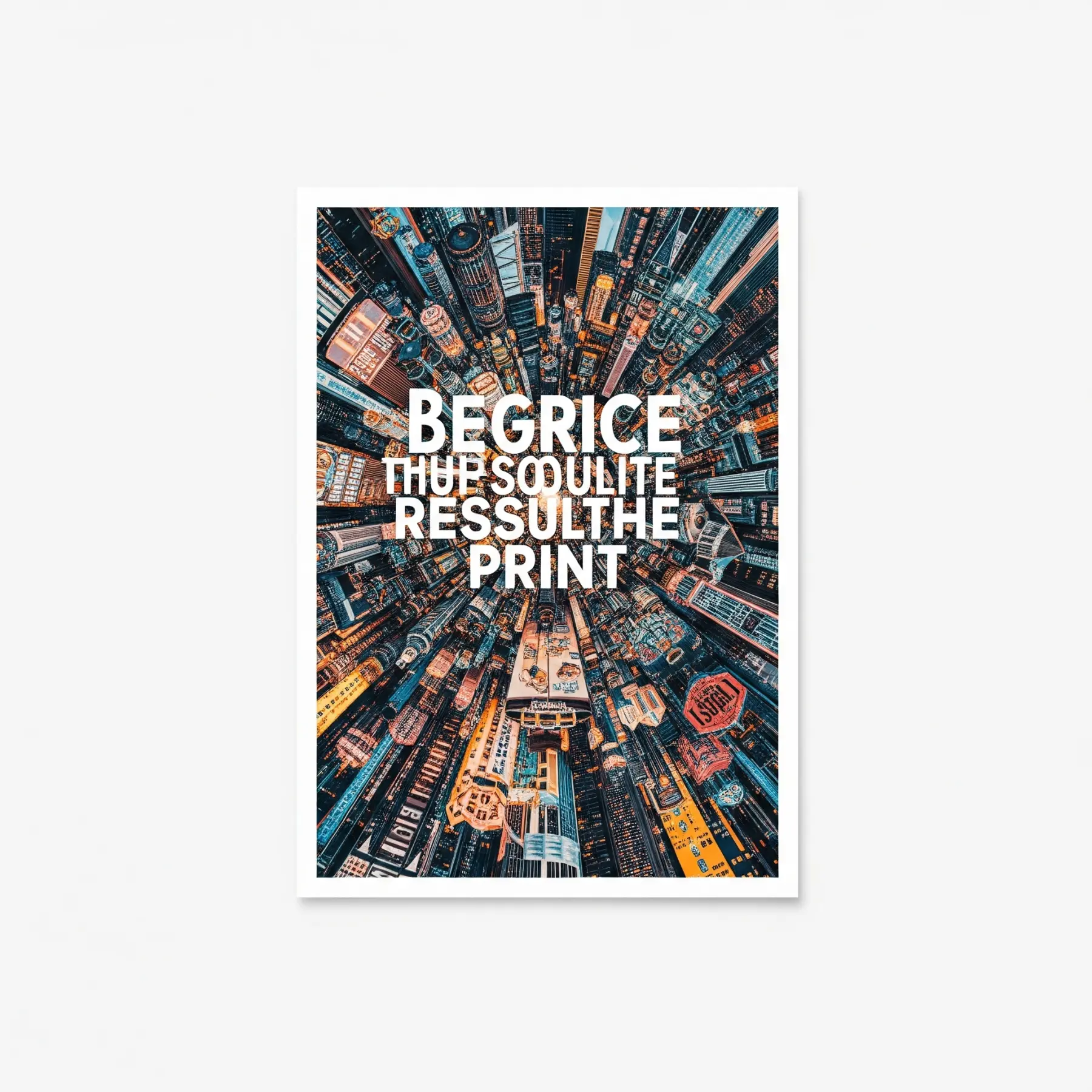 A3 to large-format posters — premium poster print sample | PrintPosters.in