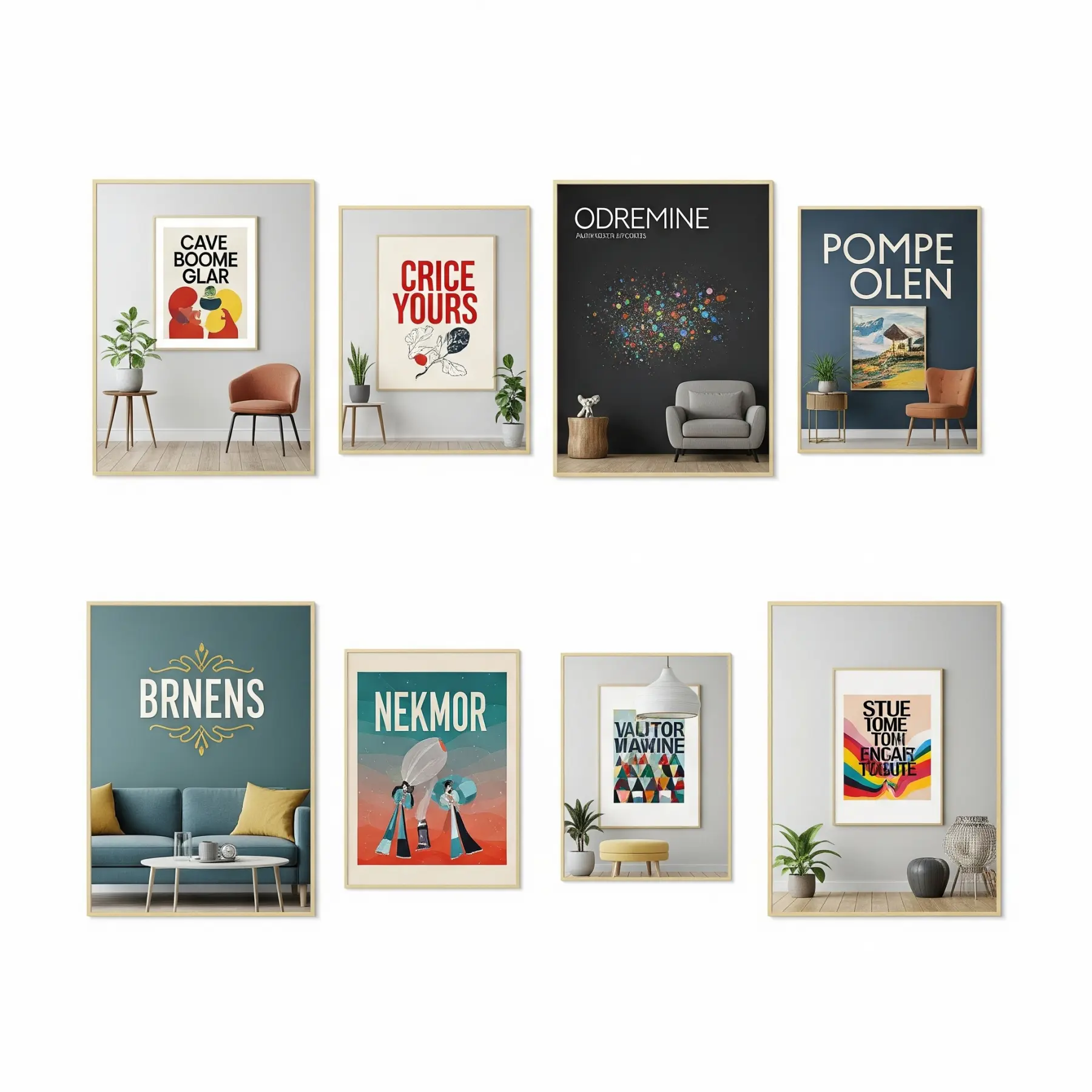 A3 wall poster décor — premium poster print sample | PrintPosters.in
