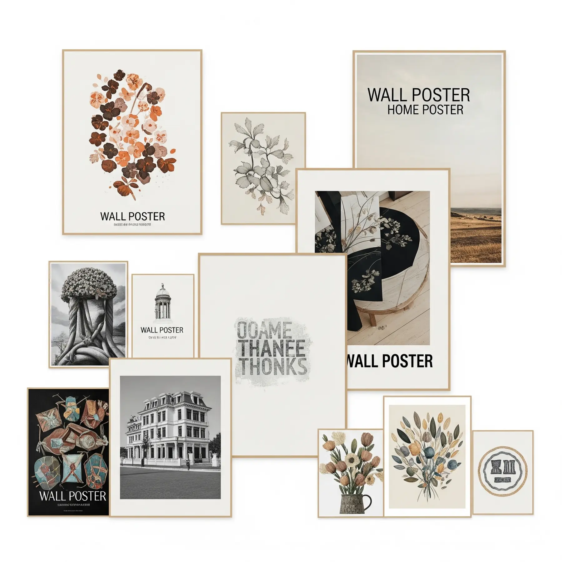 A3 wall poster décor — premium poster print sample | PrintPosters.in