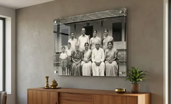Acrylic family photo frame gift for Mom
