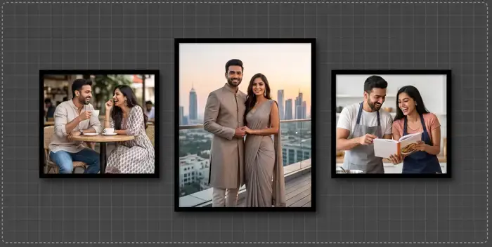 Photo frame bundle — protected and ready to ship