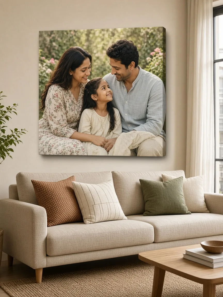 Example canvas print