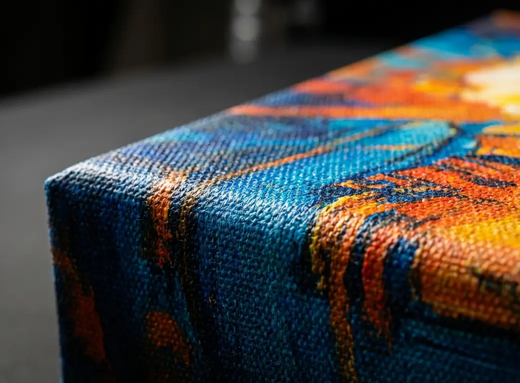 Close Up view of Canvas Prints