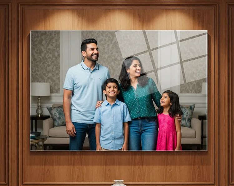 Glossy Acrylic Photo Frame