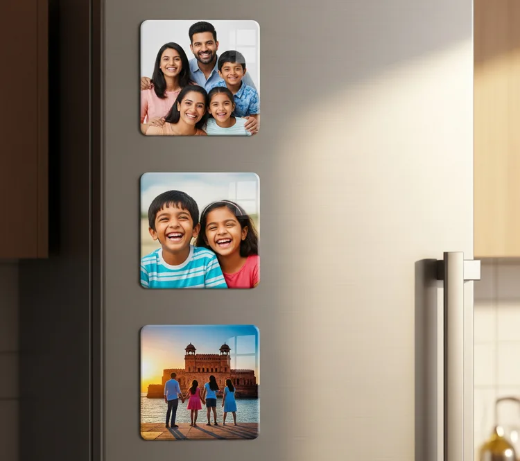 Flexible Photo Fridge Magnets