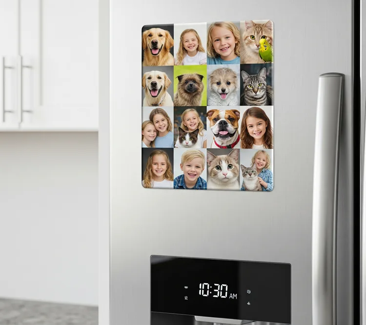 Flexible Rubberised Fridge Magnets