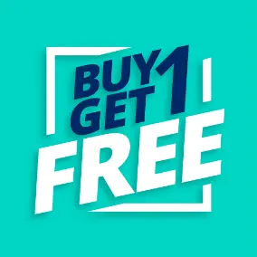 Canvas prints BUY1GET1 offer badge