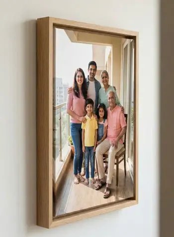 Sample canvas print included in BUY1GET1 offer
