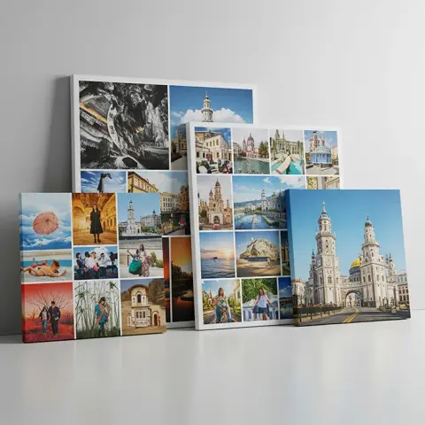 Collage Canvas Print