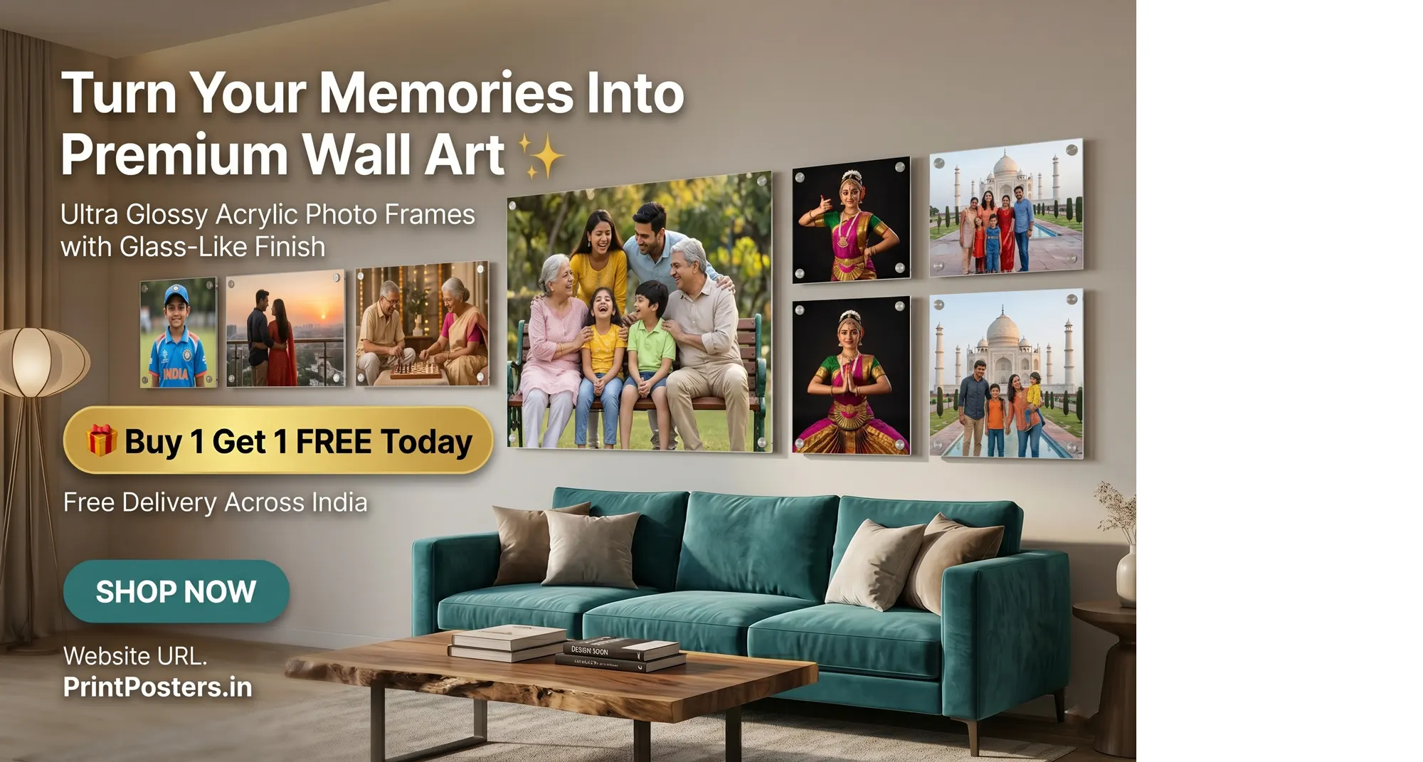 Acrylic Photo Frame — slide 1