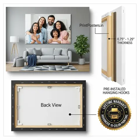Gallery wrap canvas print