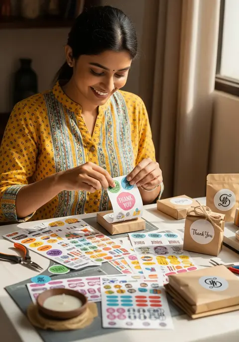Uses of Bulk Stickers as per Sticker Material