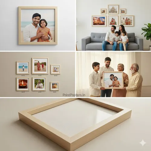 Portrait Canvas Floating Frame