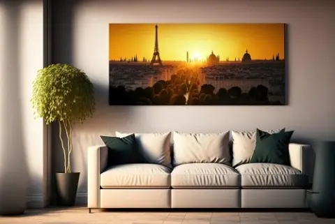 Panoramic Canvas Print Sizes preview