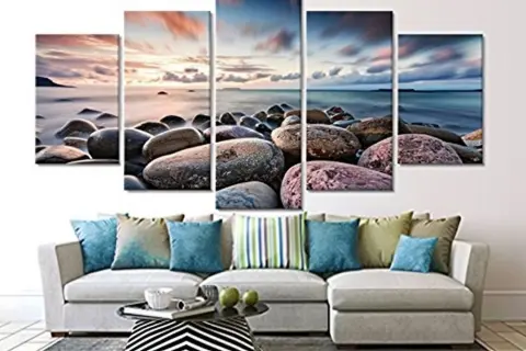5 Piece Canvas Wall Art — related product | PrintPosters.in